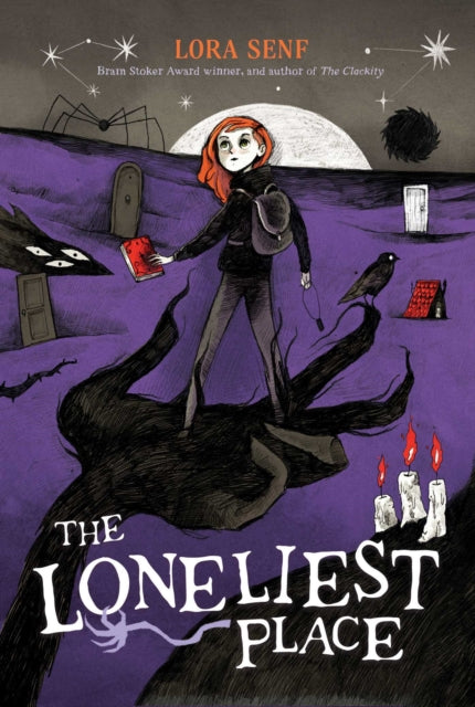 Front cover of The Loneliest Place by Lora Senf, illustrated by Alfredo Cáceres